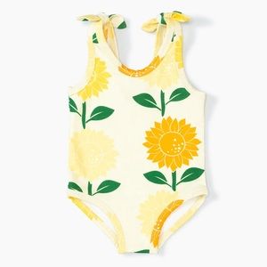 Monica and Andy sunflower swimsuit 18-24M